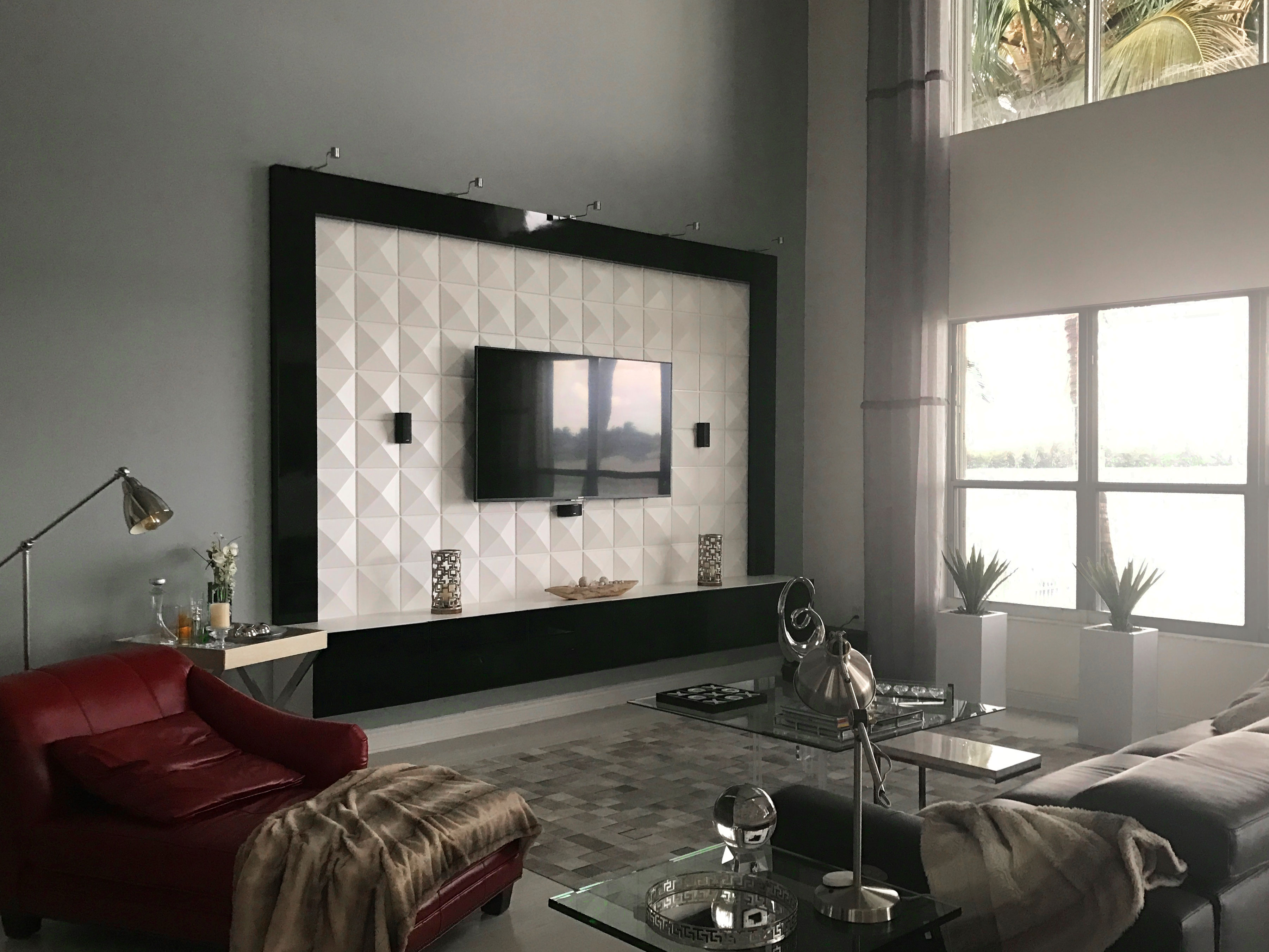 decorative 3d wall panels living room